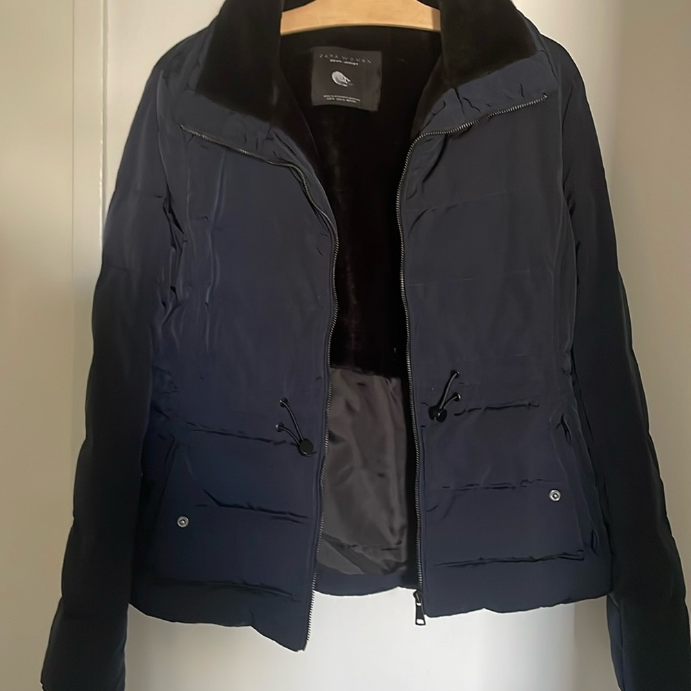 Zara puffer coat